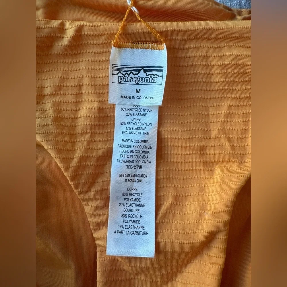 NWT Patagonia Kishu Orange Bikini Top & Sunamee Bikini Bottom *Different Sizes*